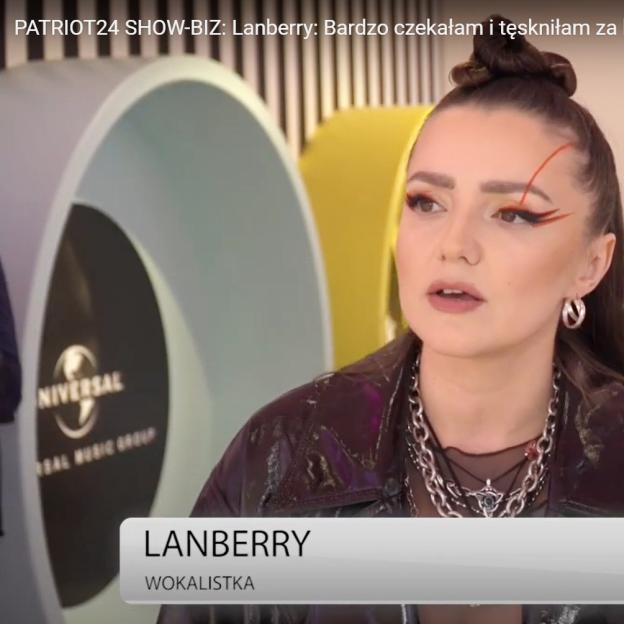 [VIDEO] Lanberry: Bardzo czekałam i tęskniłam za koncertami. Czułam się jak we śnie