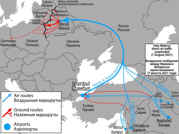 Hybrydowa wojna polsko-białoruska. Kolejna ofensywa oddziałów z Afganistanu, Nigerii, Syrii, Kongo, Mali i Somalii